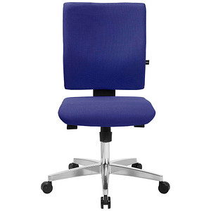 Topstar Bürostuhl Lightstar 10, LS19W0G26 royalblau, alu Stoff