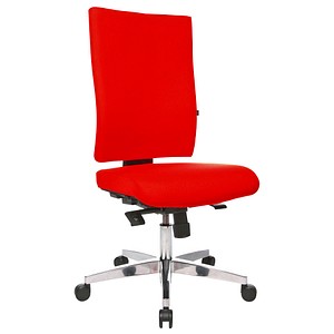 Topstar Bürostuhl Lightstar 20, LS29W0G21 rot, alu Stoff