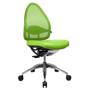 Topstar Bürostuhl Open Base, J490AS05 grün, alu Stoff