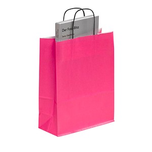 50 VP Tragetaschen Toptwist purple 24,0 x 31,0 cm