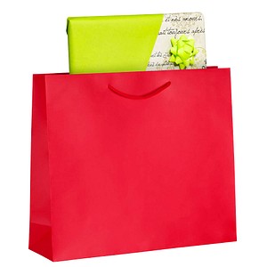 25 VP Tragetaschen rot 42,0 x 36,0 cm