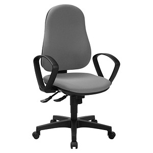 Topstar Bürostuhl Support SY ECO, 8550BMP3 hellgrau, schwarz Stoff