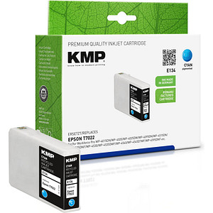 KMP E134 Cyan Tintenpatrone