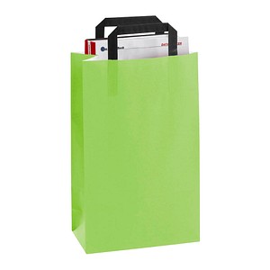 50 VP Tragetaschen hellgrün 22,0 x 36,0 cm