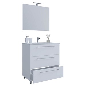 VCM my bath Badmöbel-Set Schubo 3-tlg. weiß 60,0 x 46,0 x 86,0 cm