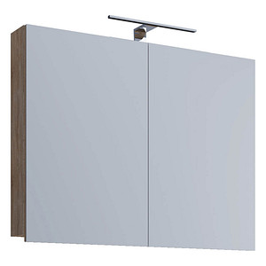 VCM my bath Spiegelschrank VCB 1 sonoma-eiche 80,0 x 12,0 x 59,2 cm