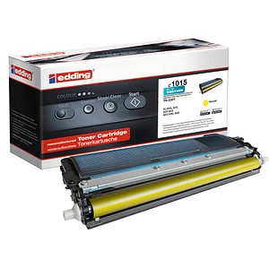 EDDING Toner ersetzt Brother TN-230Y, TN230Y Kompatibel Gelb 1400 Seiten edding