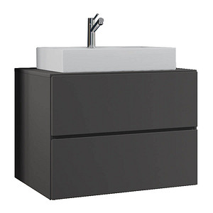 VCM my bath Badmöbel-Set Lendas S 2-tlg. anthrazit 81,0 x 46,0 x 69,0 cm