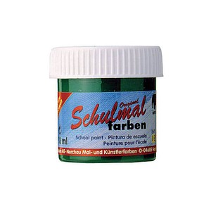 nerchau LACUFA Schulmalfarben grün 10x 18,0 ml