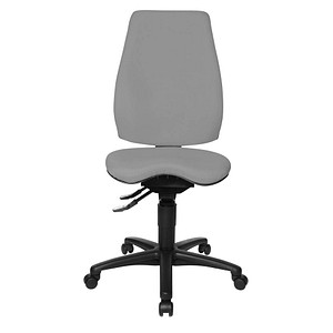 Topstar Bürostuhl Body Balance 450, BAK450T23 grau, schwarz Stoff