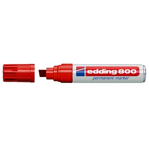 EDDING Permanentmarker 800 Rot (4-800002) Strichbreite 4 - 12mm