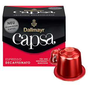Dallmayr Capsa Espresso Decaffeinato Kaffeekapseln 10 Portionen