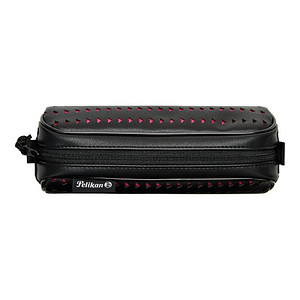 Pelikan Schlamper-Rolle Lasercut, schwarz / pink