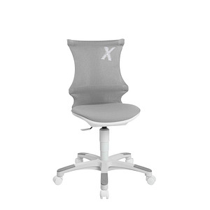 Topstar Kinderdrehstuhl Sitness X Chair 10, FX130CR33 grau, weiß Stoff