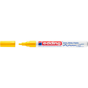 EDDING Paint-Marker Edding E-751 Gelb Rundform 1 - 2 mm 1 St.