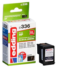 EDDING EDD-336 - Tinte - HP - schwarz - HP301XL - refill (18-336)