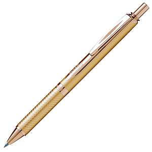 Pentel EnerGel BL407 Gelschreiber gold/silber 0,35 mm, Schreibfarbe: schwarz