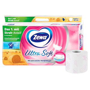 Zewa Toilettenpapier Ultra Soft 4-lagig 8 Rollen