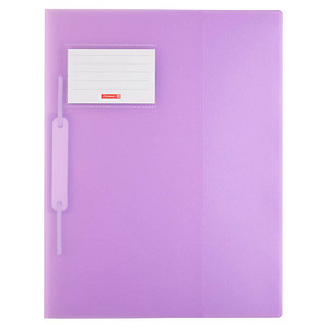 BRUNNEN Schnellhefter FACT! Kunststoff violett pastell transluzent DIN A4