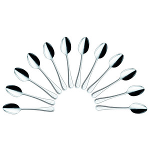 12 solex® Löffel Selina silber