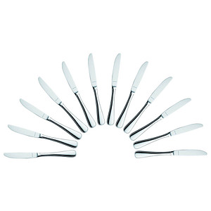 12 solex® Messer Selina silber