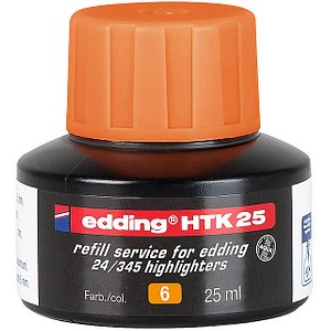 EDDING HTK25 Nachfülltinte orange