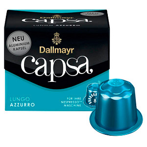 Dallmayr Capsa LUNGO AZZURRO Kaffeekapseln 10 Portionen