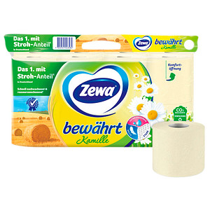 Zewa Toilettenpapier bewährt Kamille 3-lagig 16 Rollen