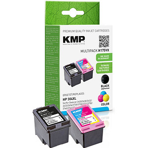 KMP Tintenpatrone ersetzt HP 304XL (N9K08AE, N9K07AE)