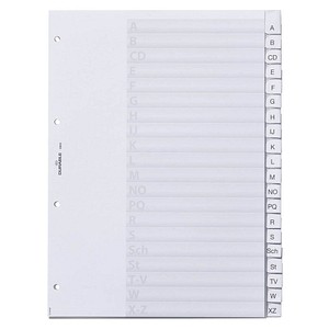 DURABLE 6800-19 Verzeichnis/Index (6800-19)