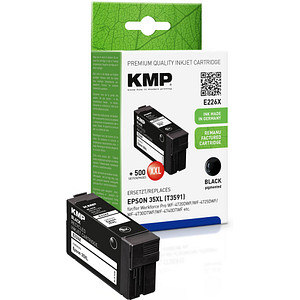 KMP Tintenpatrone ersetzt Epson 35XL (C13T35914010, C13T35914020)