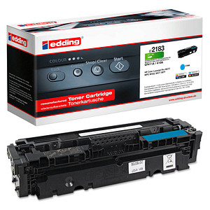 Edding Toner 2183 ersetzt HP 410A (CF411A), cyan, für ca. 2.300 Seiten