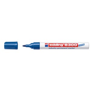 EDDING Permanent-Marker Edding E-8300 Blau Rundform 1.5 - 3 mm 1 St.
