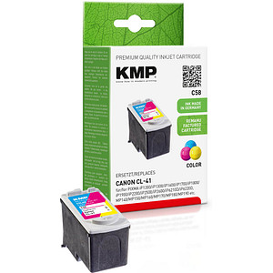 KMP C58 Farbe (Cyan, Magenta, Gelb) wiederhergestellt Tintenpatrone