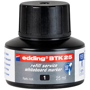 EDDING BTK 25 25ml Schwarz Tinte (4-BTK25001)