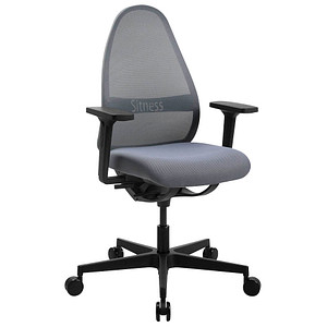 Topstar Bürostuhl Soft Sitness Art, SA50O2MX22 Stoff grau, Gestell schwarz
