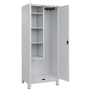 CP Putzmittelschrank Classic Plus 080110-02-S10023 lichtgrau 80,0 x 50,0 x 195,0 cm, aufgebaut