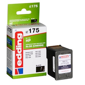 EDDING Tinte ersetzt HP Nr.56