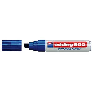 EDDING Permanentmarker 800 Blau (4-800003) Strichbreite 4 - 12mm