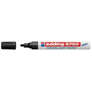 EDDING Paint-Marker Edding E-8750 Schwarz Rundform 2 - 4 mm 1 St.
