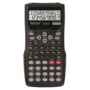 Rebell SC2040 Wissenschaftlicher Taschenrechner schwarz