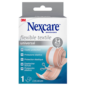 Nexcare™ Pflaster Flexible Textile Universal N041BNEW beige 6,0 cm x 1,0 m, 1 St.