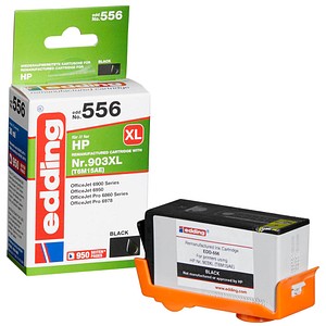 EDDING EDD-556 schwarz Tintenpatrone ersetzt HP 903XL (T6M15AE) (18-556)