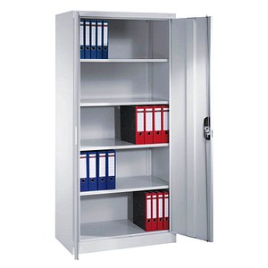 CP Stahlschrank C 2000 Acurado 9280-000 lichtgrau 93,0 x 50,0 x 195,0 cm, aufgebaut