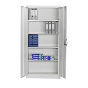 CP Stahlschrank C 2000 Acurado 9260-000 verkehrsweiß 93,0 x 40,0 x 195,0 cm, aufgebaut