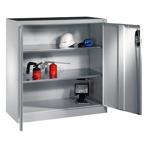 CP Stahlschrank 8530-000 lichtgrau 120,0 x 40,0 x 120,0 cm, aufgebaut