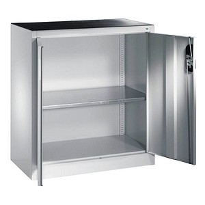 CP Stahlschrank 8820-000 lichtgrau 93,0 x 40,0 x 100,0 cm, aufgebaut