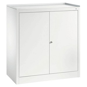 CP Stahlschrank 8821-00 lichtgrau 94,0 x 50,0 x 100,0 cm, aufgebaut