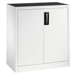 CP Stahlschrank 8821-000 lichtgrau 93,0 x 50,0 x 100,0 cm, aufgebaut