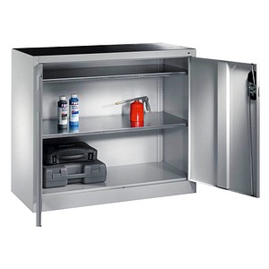 CP Stahlschrank 8830-000 lichtgrau 120,0 x 40,0 x 100,0 cm, aufgebaut